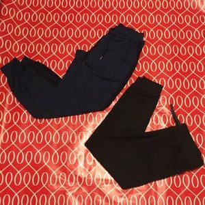 Bundle Of One black sweatpant and One Navy Blue